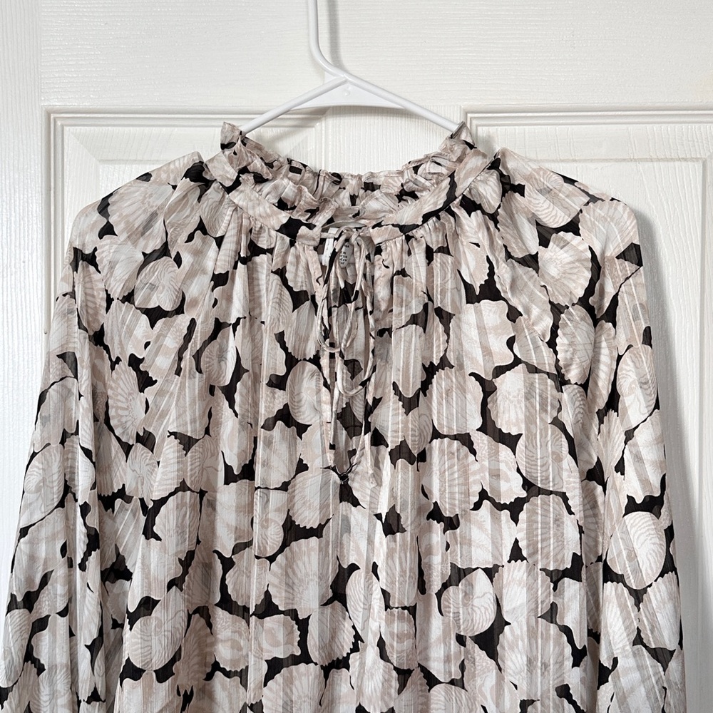 H&M Shell-Print Blouse - Picture 2 of 7